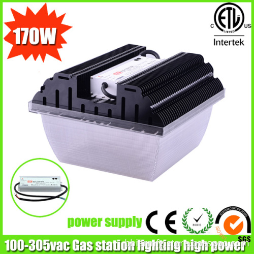 100-305VAC Gas Station Lighting High Power (BB-CSD-170W)
